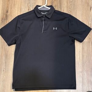 Under Armour Men's Polo Shirt in Black